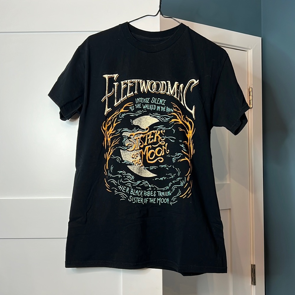 Fleetwood Mac black band tee size M